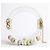 Bracciale rigido Chanel 14K Supermarket Lucite Multicolor CC Candy Rosa Bianco Multicolore Verde Arancione Grigio Giallo Blu chiaro - vista 12