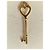Tiffany & Co. Pendente Chiave Cuore Oro Giallo D'oro - vista 2
