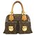Borsa Louis Vuitton Monogram Manhattan PM Marrone Monogramma