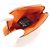 Hermès Borsa Pouch MINI Bolide Hermes Rosso Arancione - vista 6