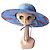 Hermès Cappello in seta Merveilleuses Lanternes Blu T59