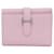 Cartera Combinada Hermès Bearn Rosa