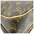 Borsa Louis Vuitton Monogram Batignolles Horizontal Marrone - vista 3