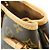 Borsa Louis Vuitton Monogram Batignolles Horizontal Marrone - vista 5