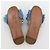 Miu Miu Sandali Rafia Cristalli Azzurro Polvere Blu - vista 7