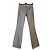 Dolce & Gabbana Pantalones acampanados de algodón Kaki Beige Verde claro