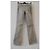 Dolce & Gabbana Pantalones acampanados de algodón Kaki Beige Verde claro - vista 5