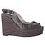 Autre Marque Espadrilles con zeppa Castañer Taupe Grigio