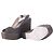Autre Marque Espadrilles con zeppa Castañer Taupe Grigio - vista 9