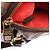 Borsa a tracolla Louis Vuitton Ivorie MM Damier Ebene marrone N41131 Rosso - vista 15