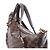 Borsa a tracolla Louis Vuitton Ivorie MM Damier Ebene marrone N41131 Rosso - vista 5