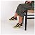 Chanel Sneakers Chunky in Tweed e Pelle Oro Nero Multicolore D'oro - vista 2