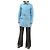 Burberry London Impermeable de Gabardina Azul Cielo