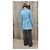Burberry London Impermeable de Gabardina Azul Cielo - vista 2