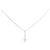 Autre Marque Collana in platino Pt900/Pt850 e diamante Argento