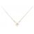Autre Marque Collana con diamante Au750 D'oro
