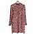 Vestido estampado, 100% seda, talla 38 IT equiv 34 FR, Gucci