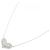 Autre Marque Collana con diamante K14WG Argento - vista 2