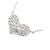 Autre Marque Collana con diamante K14WG Argento - vista 3