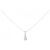 Autre Marque Collana con Diamanti Au750 Argento