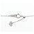 Autre Marque K18WG Diamant Halskette Silber - Ansicht 6