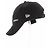 Saint Laurent Cap aus schwarzer Baumwolle - Ansicht 6