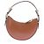 Prada Borsa "Arqué" in pelle marrone Cammello - vista 2