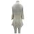 Autre Marque Vestido blanco con botones Cream - vista 2