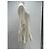 Autre Marque Vestido blanco con botones Cream - vista 4