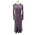 Vestido de punto de algodón lila Sessun Púrpura
