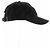 Cappellino Lacoste in velluto nero - vista 4
