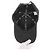 Saint Laurent Cappellino YSL nero tono su tono - vista 2