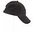 Saint Laurent Cappellino YSL nero tono su tono - vista 4