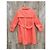 See By Chloé Trench in cotone e lino color corallo - vista 8