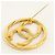 Spilla Chanel Coco Mark in metallo dorato D'oro - vista 2