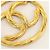 Spilla Chanel Coco Mark in metallo dorato D'oro - vista 4