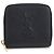 Cartera bi-fold para mujer Saint Laurent Negro