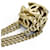 Collana Chanel A22K Gold CC Logo Cube D'oro  - vista 5