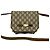Gucci Plus Logo Pattern Leder Mini Schultertasche Braun