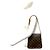 Borsa a tracolla Louis Vuitton Musette Salsa Monogram Marrone - vista 2