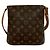 Borsa a tracolla Louis Vuitton Musette Salsa Monogram Marrone - vista 3
