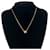 Hermès HERMES Mini Pop H Necklace Pink Golden  - view 2