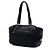 Borsa a tracolla Prada Black Berlino Trimmed Tessuto Nero - vista 2