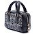 LOEWE Borsa Amazona in tela Anagram Nano nera Nero - vista 2