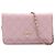 Chanel Pink CC gestepptes Caviar Wallet on Chain