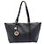 Fendi Superstar Tote aus grauem Zucchino beschichtetem Canvas Braun Anthrazitgrau