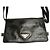 Borsa a tracolla Prada in pelle di vitello stropicciata nera Nero - vista 10
