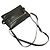 Borsa a tracolla Prada in pelle di vitello stropicciata nera Nero - vista 15