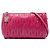 Miu Miu Borsa a tracolla in nappa trapuntata rosa con catena