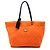 Louis Vuitton Orange Monogram Embossed Neoprene Scuba MM Arancione